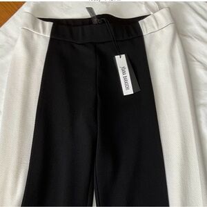 Yoana Baraschi Black and White Tailored Trousers